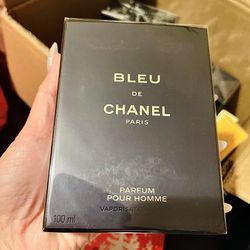 Blue De Chanel Gold Letter 3.4 Oz
