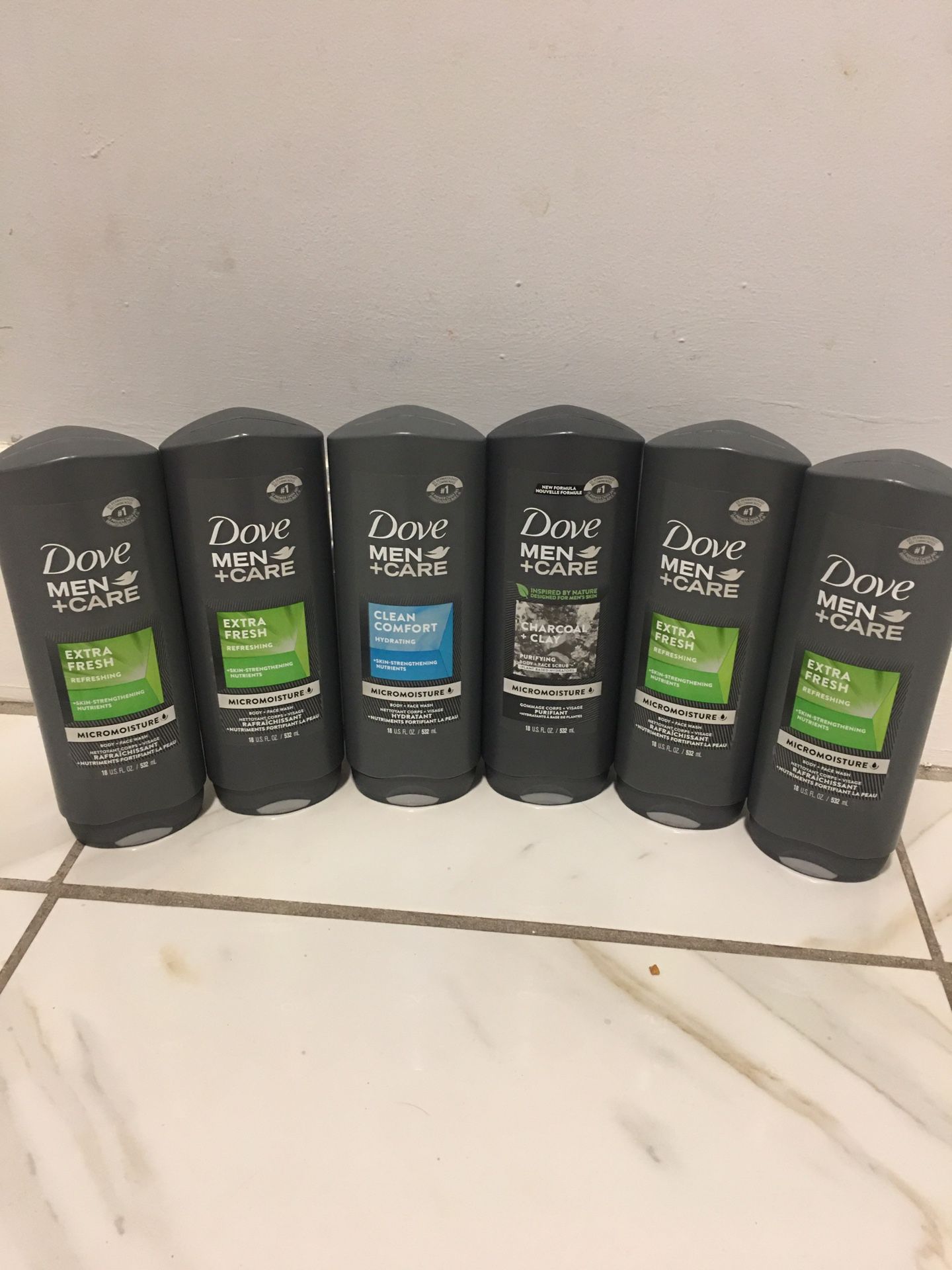 Dove Men Body Wash 6x