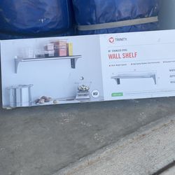 Stainless Steel Wall Shelf