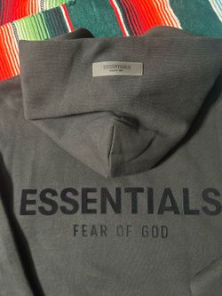 Essentials hoodie black