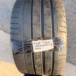 1 tire Pirelli P Zero 295/30ZR20