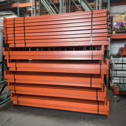 8ft Heavy Duty Pallet Rack Beams 