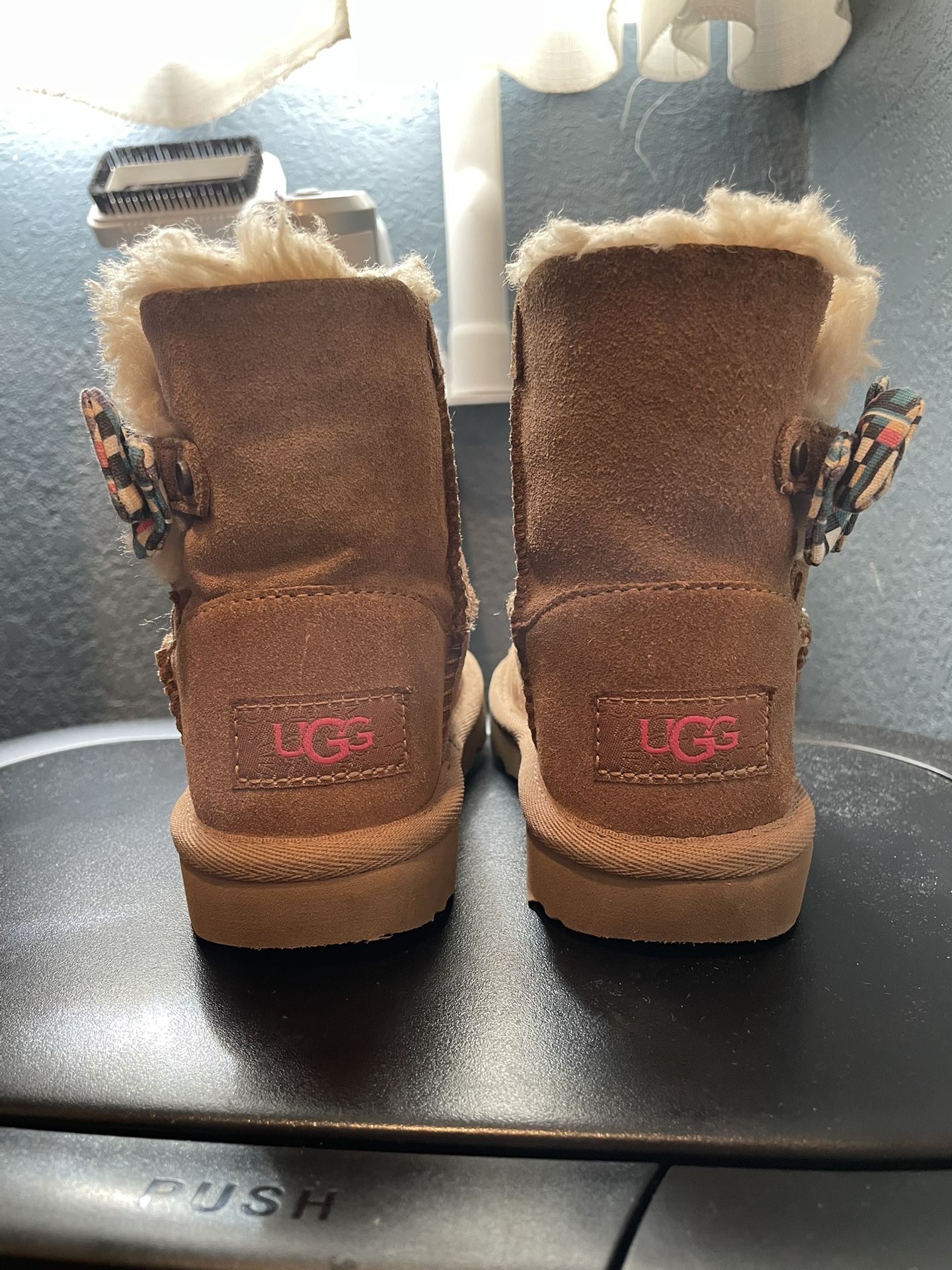 Girl UGG Slippers Size 9