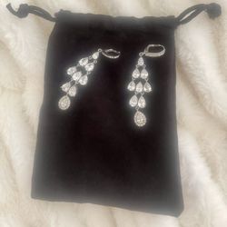 chandelier sterling silver cubic zirconia Earrings 💠💫💠💫💠 