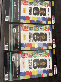 Panini Update Set WORLD CUP +120 New Stickers