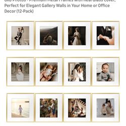 12 Picture Frames 