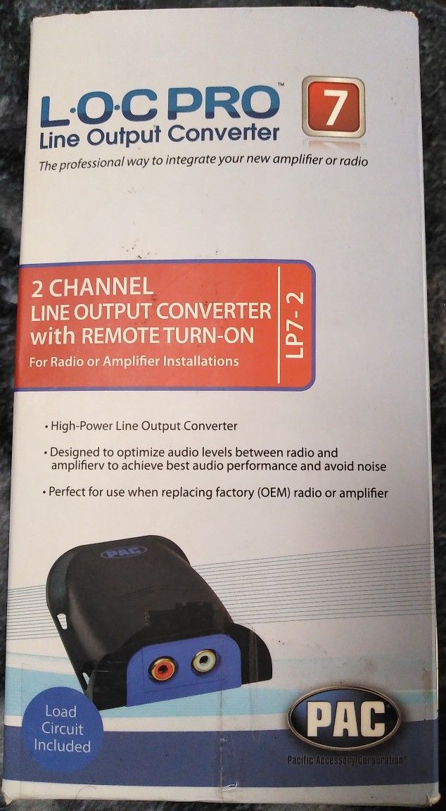 PAC L.O.C Pro 7 Line Output Converter