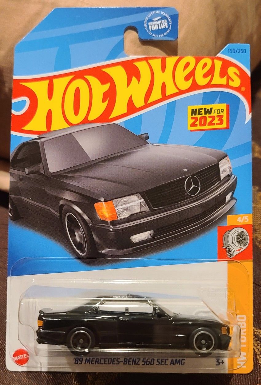 Hot Wheels 89 Mercedes-Benz 560 SEC AMG