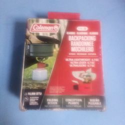 Small Portable Camping Stove Attachment For Butane/Propane Bottle Fuel
