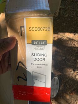 New sliding shower door and kit