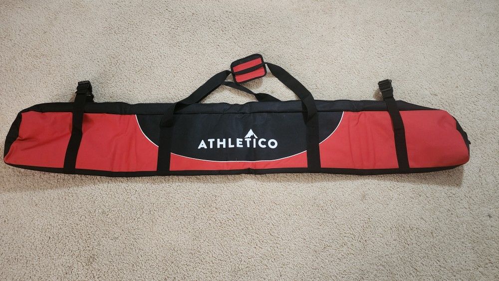 Athletico Mogul Padded Ski Bag - Fully Padded Water Resistant Skis Travel Bag