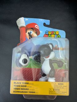 Jakks Super Mario Black Yoshi