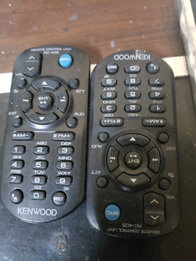 KENWOOD MINI REMOTES