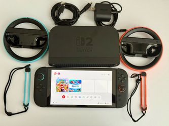 Nintendo Switch 2 + Joy-Con Wheels