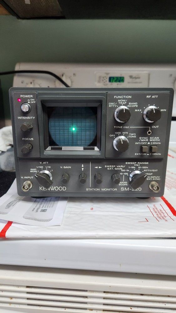 Kenwood SM-220 Station Monitor For Ham Radio