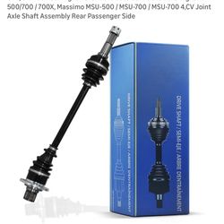 UTV/CV Axle Rear Right fit for 2012 2013 2014 2015 2016 Bighorn 500/700 / 700X, Massimo MSU-500 / MSU-700 / MSU-700 4,CV Joint Axle Shaft Assembly Rea
