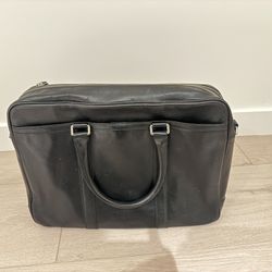 COACH Leather Brief Case 