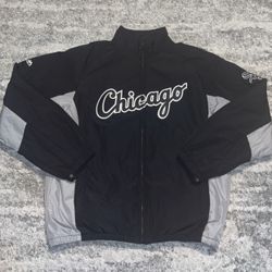 Chicago White Sox Majestic Authentic Jacket Size Large 