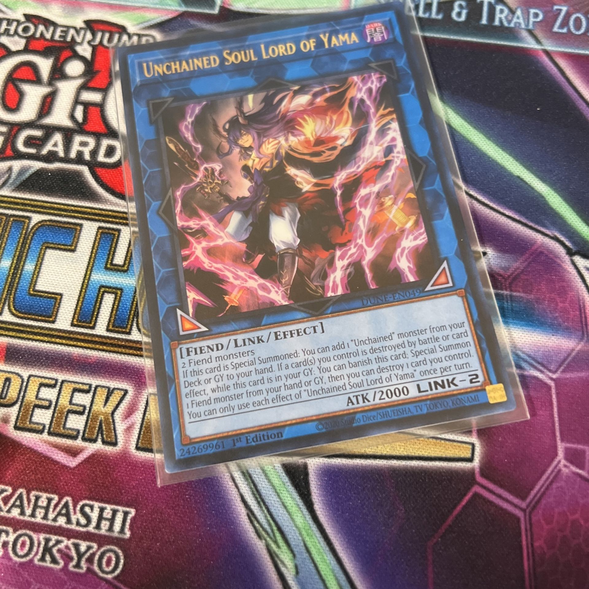 Yugioh! “Unchained Soul Lord Of Yama”