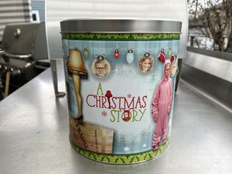 A Christmas Story Popcorn Tin