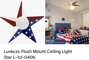 Flush Mount Ceiling Light Star 