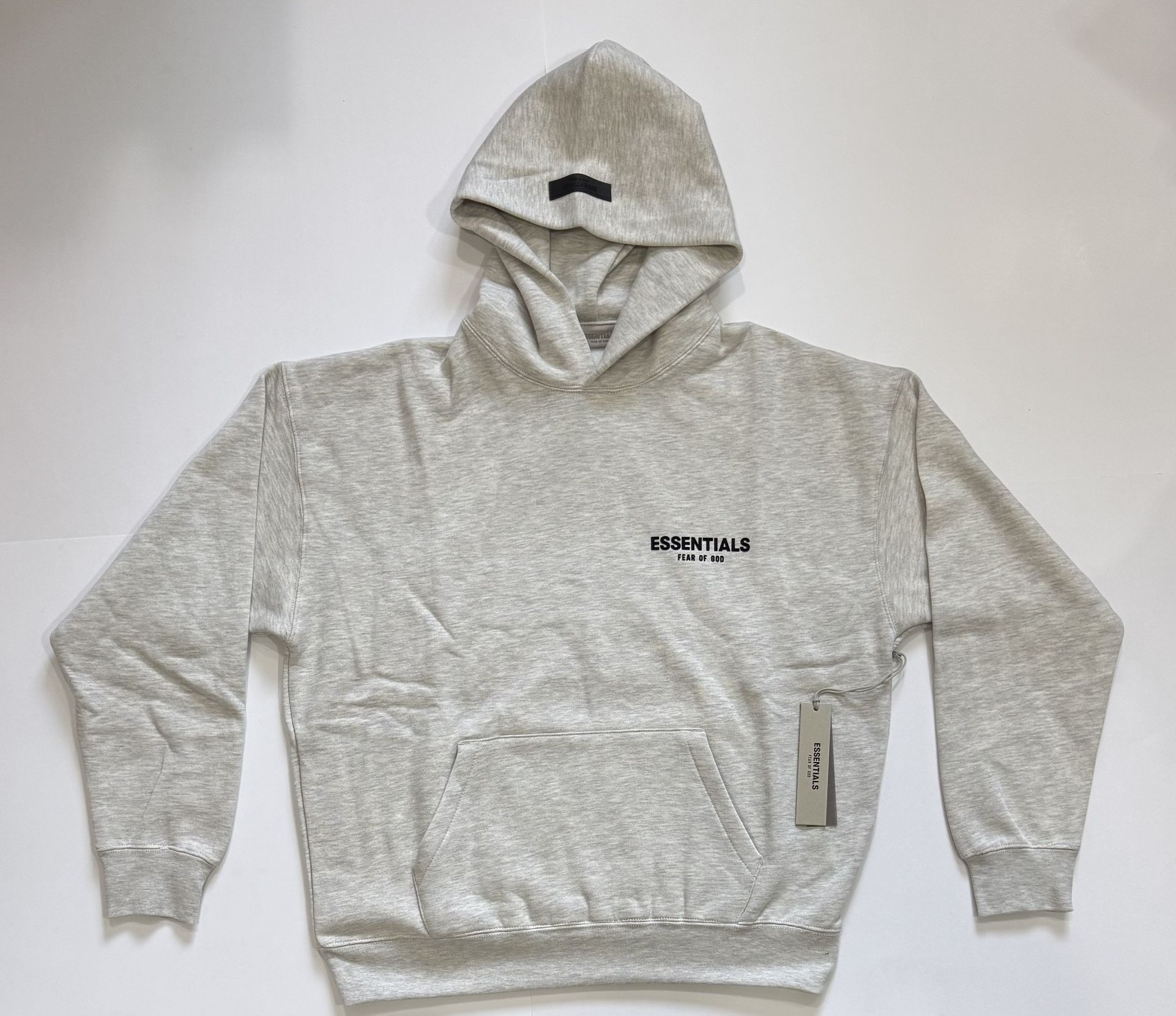 Grey Essentials Hoodie Size Small