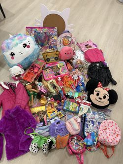 NINAS NINAS MUCHOS GUGETES ROPA TALLA 5/6 Todo Girls Really Good Deal Clothes Size 5/5 All 🩰🩰