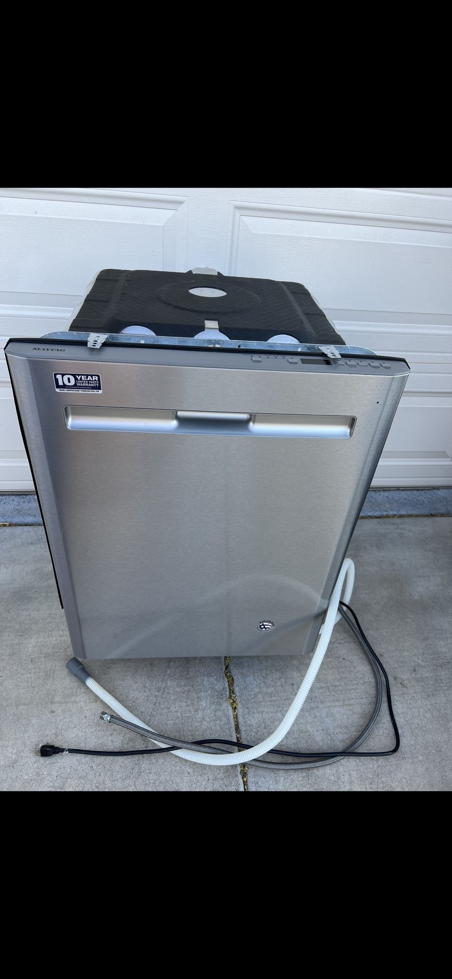 MAYTAG Fingerprint Resistance Stainless Steel Built In Dishwasher MDB8959SFZ4