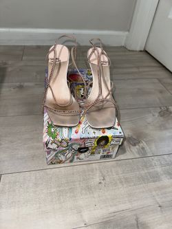 Jeffrey Campbell Blush Strappy Heels
