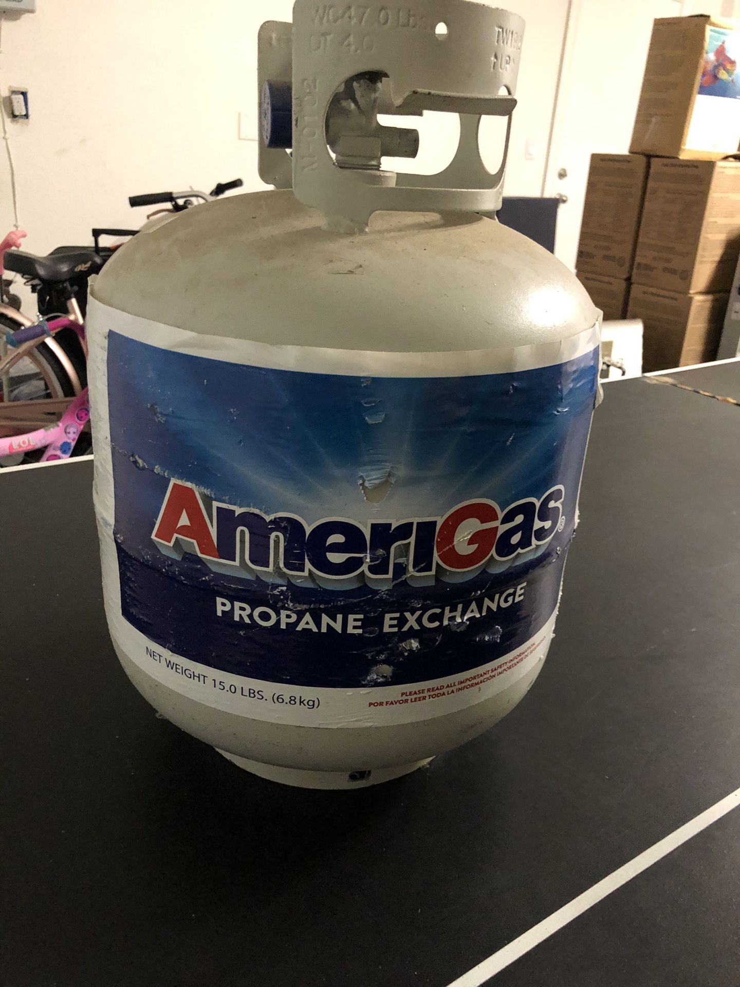 Propane tank new