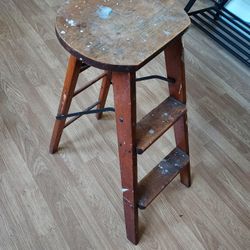 Antique Step Ladder
