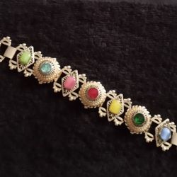 Multi-Colored Stones Bracelet