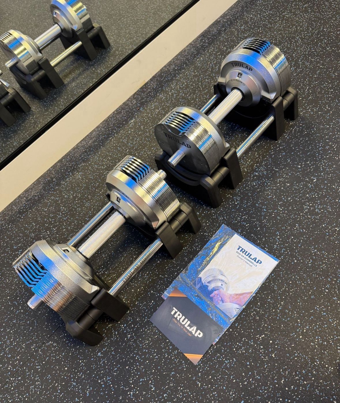 ADJUSTABLE (STAINLESS STEEL) DUMBBELLS - NEW!
