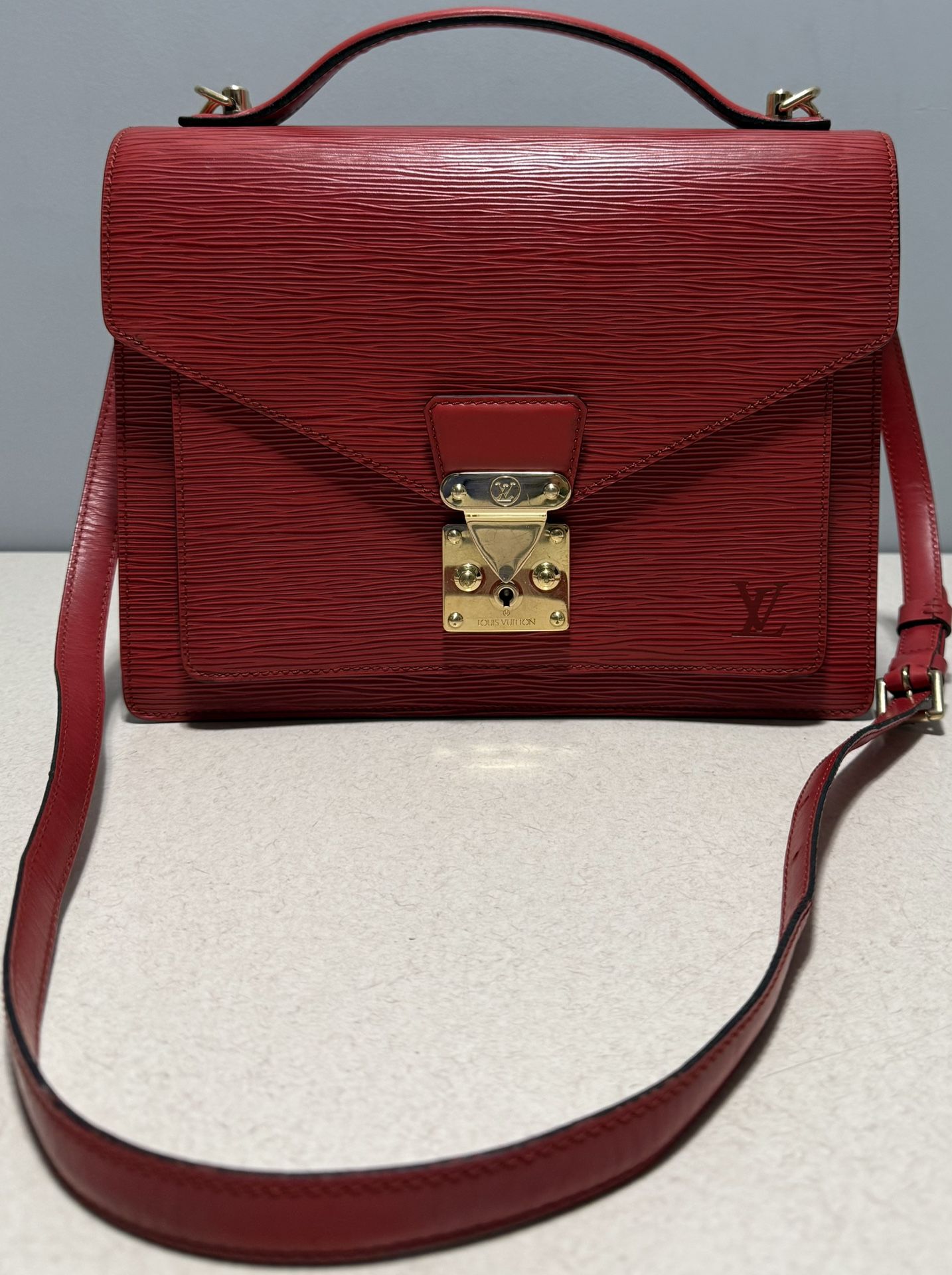Louis Vuitton Monceau 28 Epi Leather