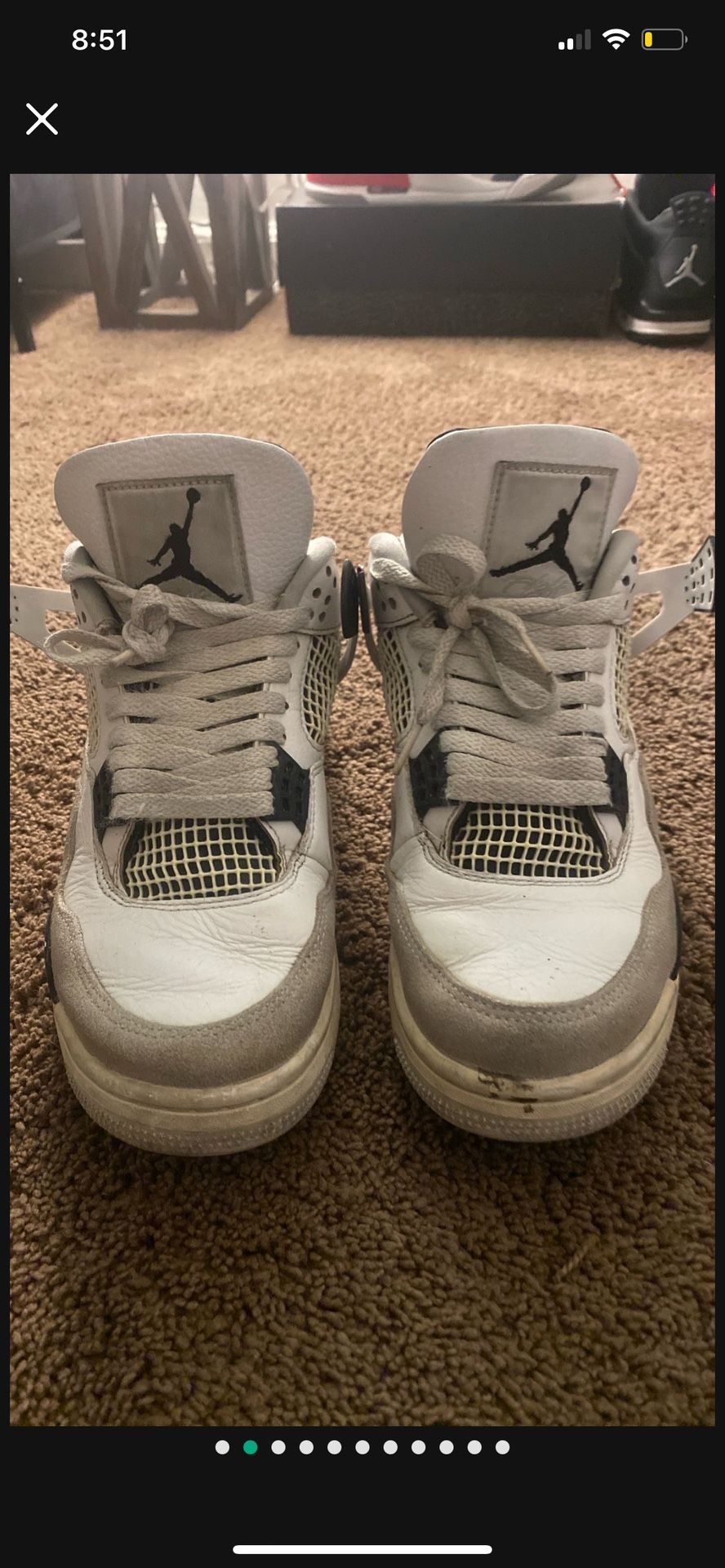 Jordan 4 Miltarry