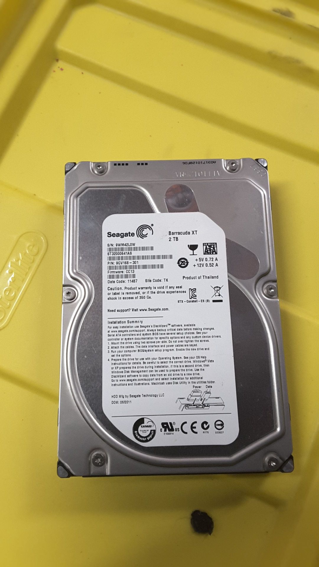 2T Hard Drive