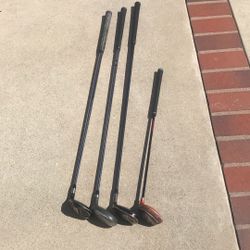 Adam’s Golf IDEA a12 OS/ Snake Eyes Quick Strike Q3U 26/Red Zone 3/Ram Craigton Hybrid 3