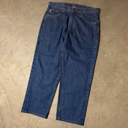 Carhartt Relaxed Fit Jeans Mens 34x29  Baggy B17-DST