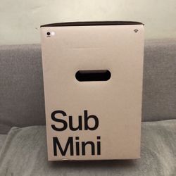 Sonos Subwoofer Mini Black.  Brand New