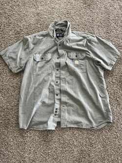 Y2K Carhartt button up shirt