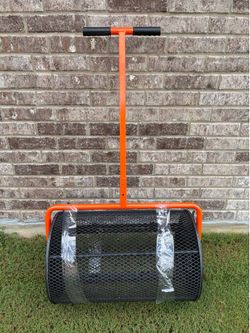 Brand New VEVOR 24" Commercial Compost Spreader – Fully Assembled!
