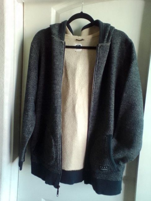 REEF Outdoor Fleece Wool Lined Jacket For Cold Weather
