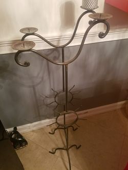 tall candle stand