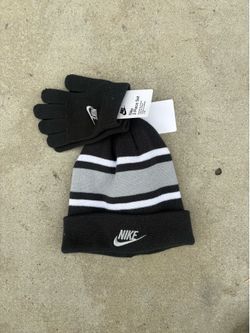 Nike Beanie and Gloves