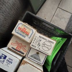 6 Boxes Of Baseball Some Basketball And Footbal