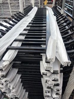 Metal and Aluminum Fence panels, powder coated, and ready to install