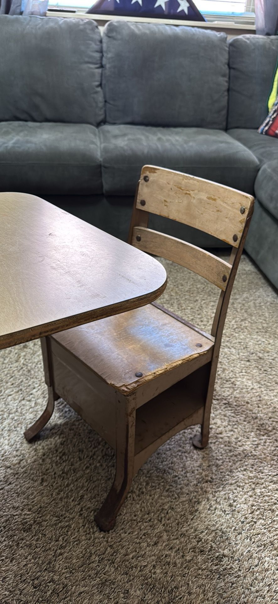 Vintage Children’s School Desk