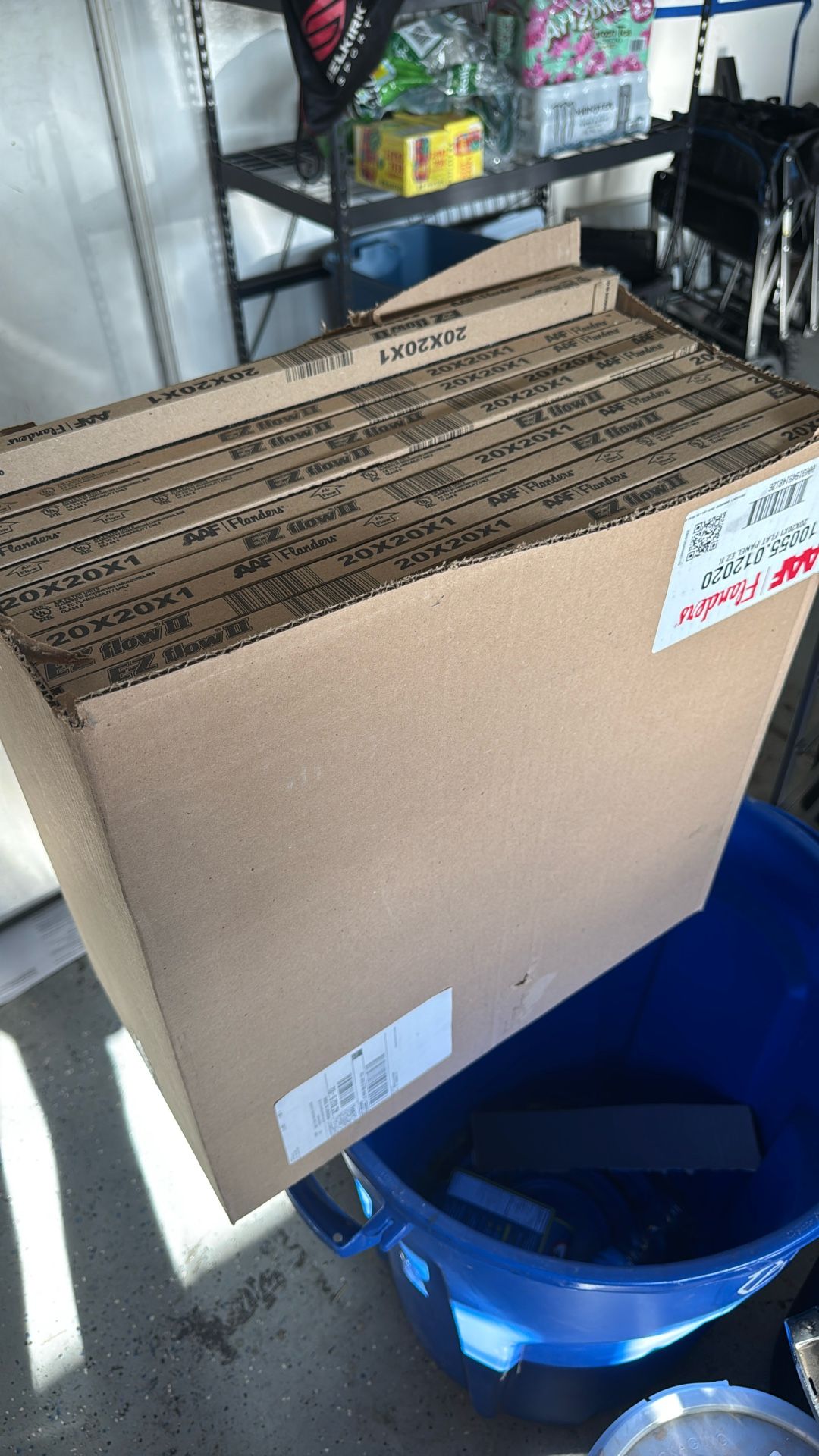 Flanders 20x20x1, Percisionaire Ez Flow Air Filter , Pack12