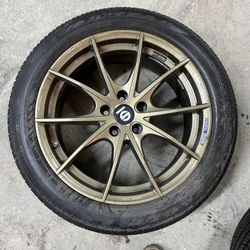Sparco Rally Bronze Rims Only 3 5x112 18 Inch