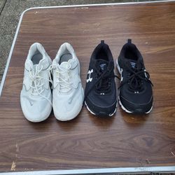 2 Mens  Sneakers Size 7.5 And 8